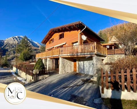 cozy chalet mountain view, garden Apartment in Allos