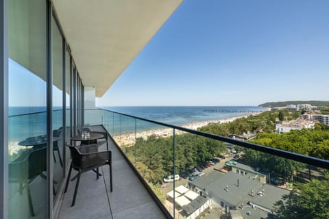 Day, Natural landscape, View (from property/room), Balcony/Terrace, Beach, Sea view