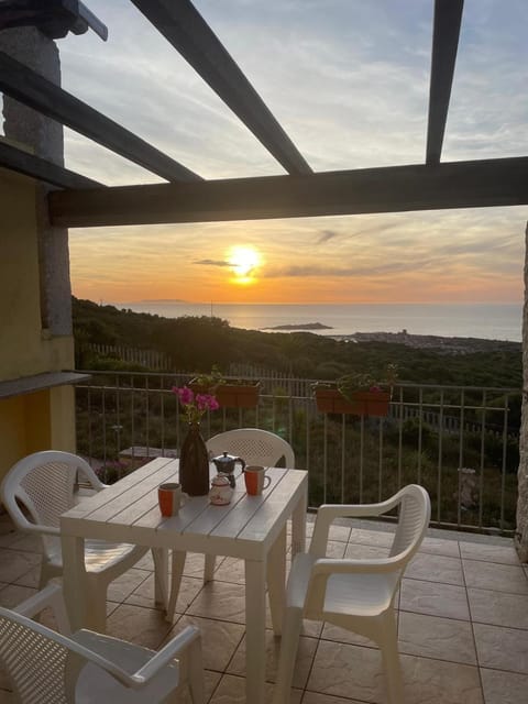 Balcony/Terrace, Sea view, Sunset