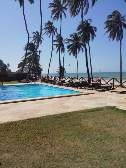 Beach, Pool view, Swimming pool, sunbed
