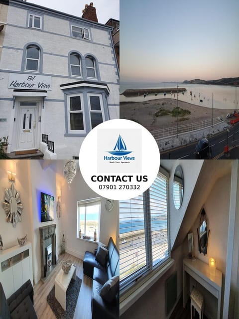 4 Harbour Views Apartment in Rhôs-on-Sea