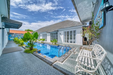 Property building, Patio