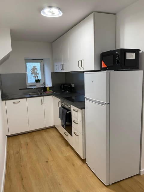 Coffee/tea facilities, Kitchen or kitchenette, dishwasher, oven, stove, toaster