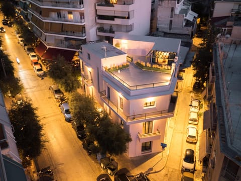Property building, Night, Neighbourhood, Bird's eye view, City view, Location