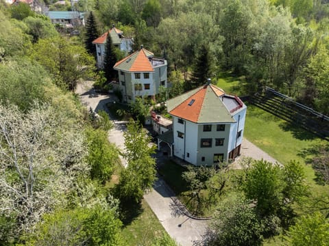 Property building, Spring, Day, Natural landscape, Bird's eye view, Garden, Garden view