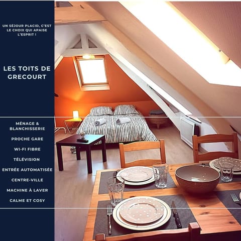 Les Toits de Grecourt - gare - wifi - centre-ville Apartment in Tours
