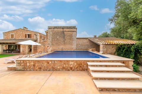 Property building, Living room, Swimming pool