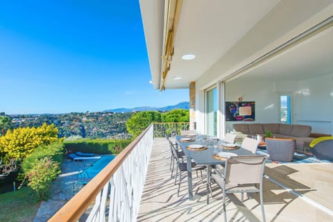 Villa Grenouillere - Vue Mer - Fitness - Sauna House in Cagnes-sur-Mer