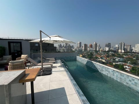 Patio, View (from property/room), Pool view, Swimming pool, Swimming pool, sunbed