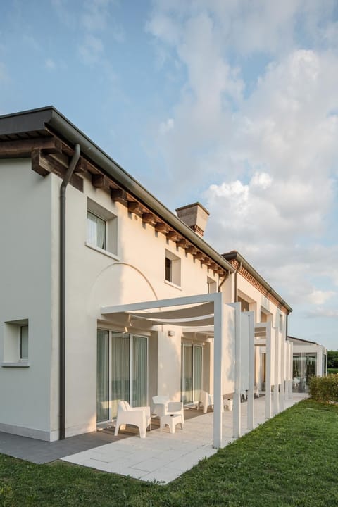 Property building, Sunset