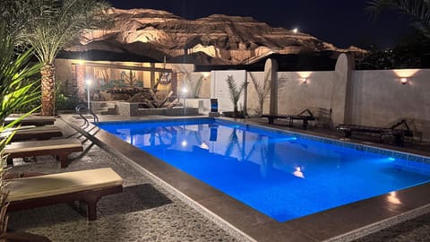 Natural landscape, Pool view, Swimming pool