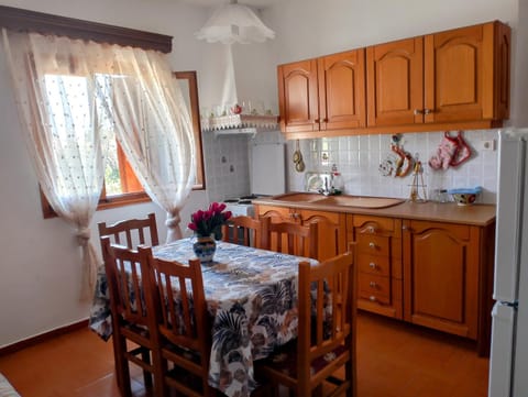 Kitchen or kitchenette, oven, stove