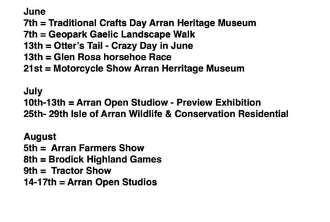 Sanda View, Isle of Arran House in England