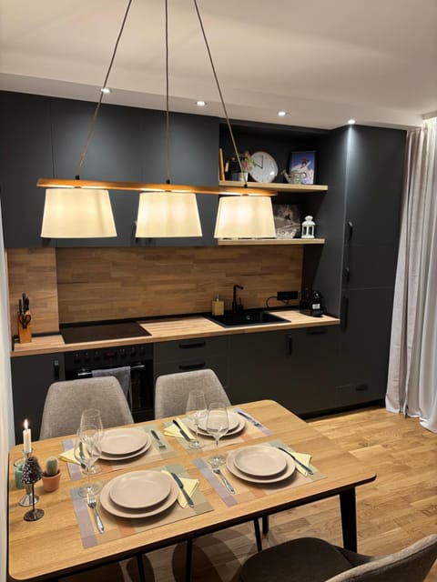 Kitchen or kitchenette, Dining area