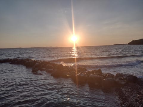 Beach, Sunrise, Sunset