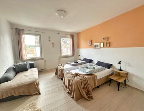 Bed, Living room, Photo of the whole room, Bedroom