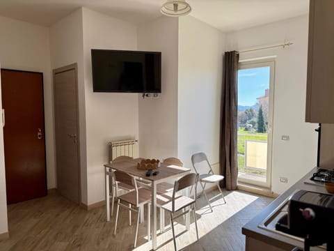 Kitchen or kitchenette, Living room, Dining area, Evening entertainment