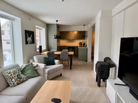 TV and multimedia, Kitchen or kitchenette, Seating area, Dining area, Evening entertainment