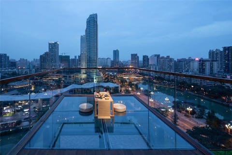 Night, City view