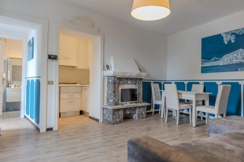 Living room, kitchen