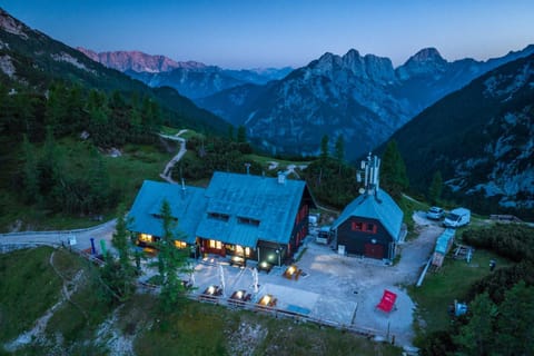 Property building, Night, Bird's eye view