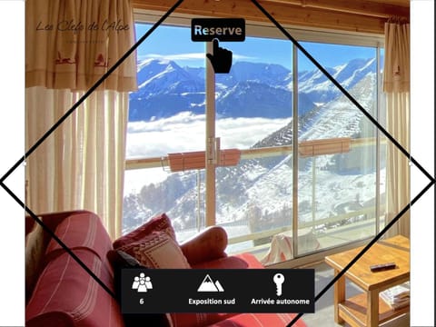 T3 Plein Sud - Proche remontées mécaniques Apartment in Huez