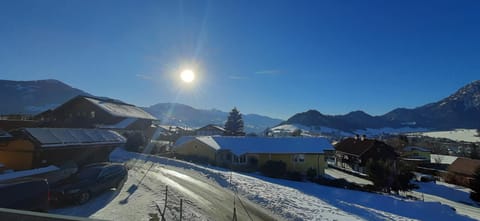 Natural landscape, Winter, Mountain view