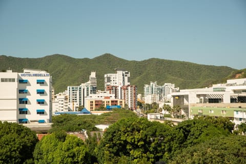 Day, Natural landscape, City view, Mountain view