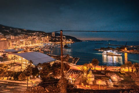 Night, View (from property/room), View (from property/room), City view, Sea view, Sea view