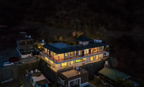 Property building, Night, Natural landscape