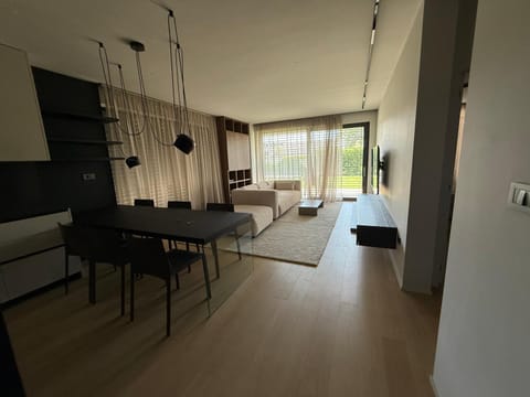 TV and multimedia, Living room, Photo of the whole room, Seating area, Dining area