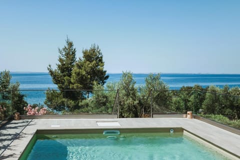 Pool view, Sea view, Swimming pool