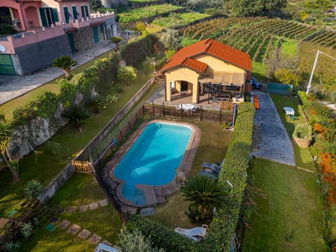 Property building, Bird's eye view, Swimming pool