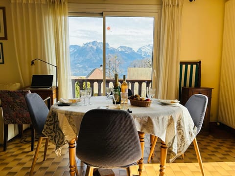 Natural landscape, Seating area, Mountain view