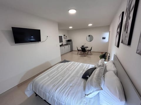 Bed, TV and multimedia