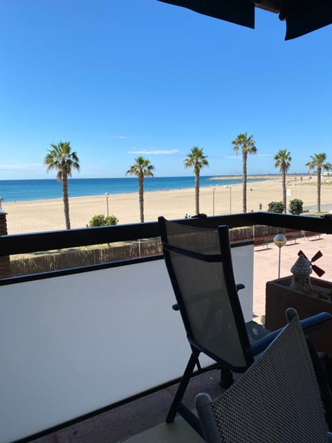Day, View (from property/room), Balcony/Terrace, Sea view, sunbed