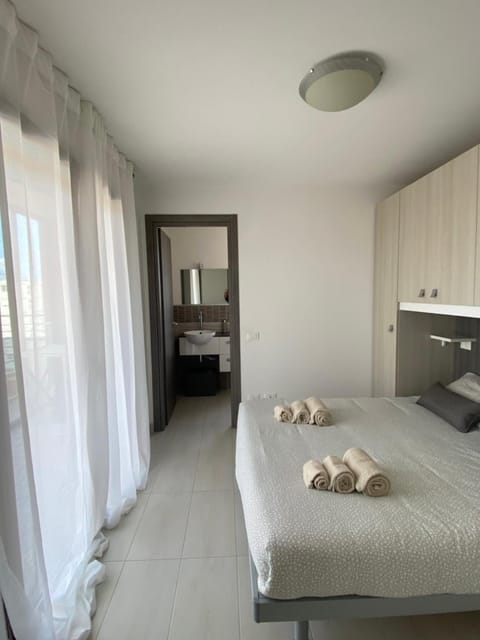 The terrace in the city Apartment in Oristano