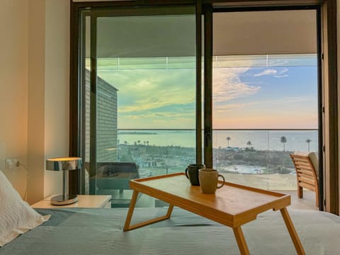 Bedroom, Sea view
