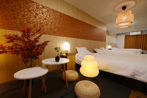 Bed, Photo of the whole room, Decorative detail, Bedroom, air conditioner