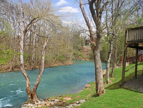 Spring, Day, Natural landscape, Balcony/Terrace, River view