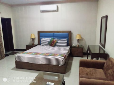 Bed, Bedroom, air conditioner