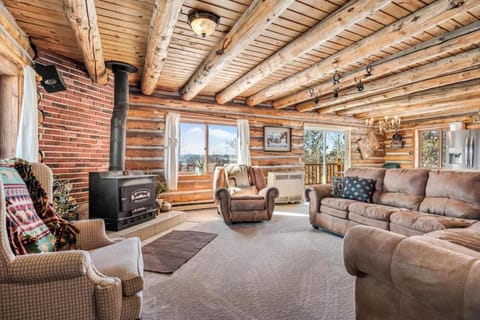 Amazing 3200Sq ft Upgrade Log Cbn GameRoom HotTub House in Park County