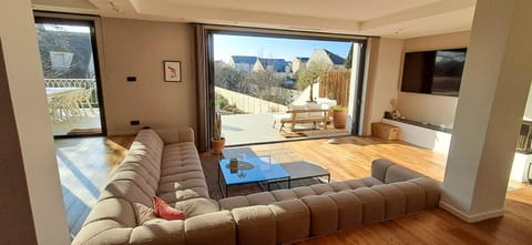 Patio, Natural landscape, Living room, fireplace