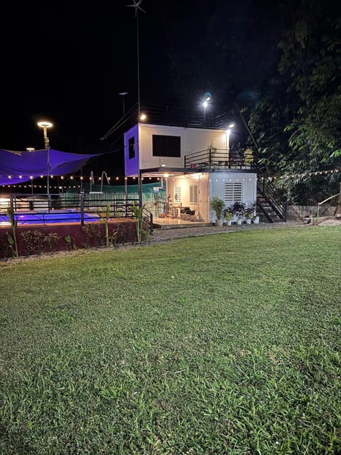 Night, Natural landscape, Garden, Garden view