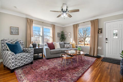 Charming Benson Home Fenced Yard & BBQ House in Omaha