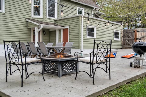 Enchanting Benson Home BBQ & Fenced Yard House in Omaha