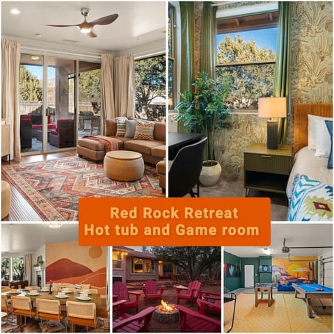 LUX Sedona Retreat - Hot tub & Game room House in Sedona