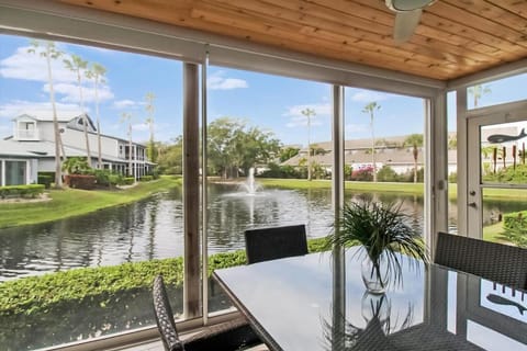 Patio, Natural landscape, Lake view