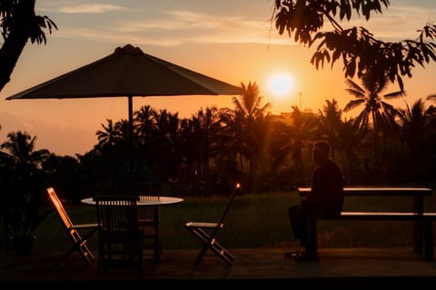 Natural landscape, Sunset