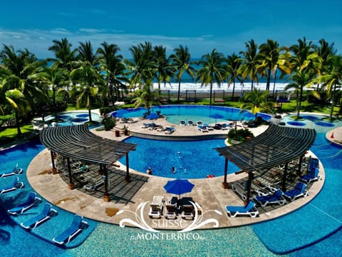 Pool view, sunbed